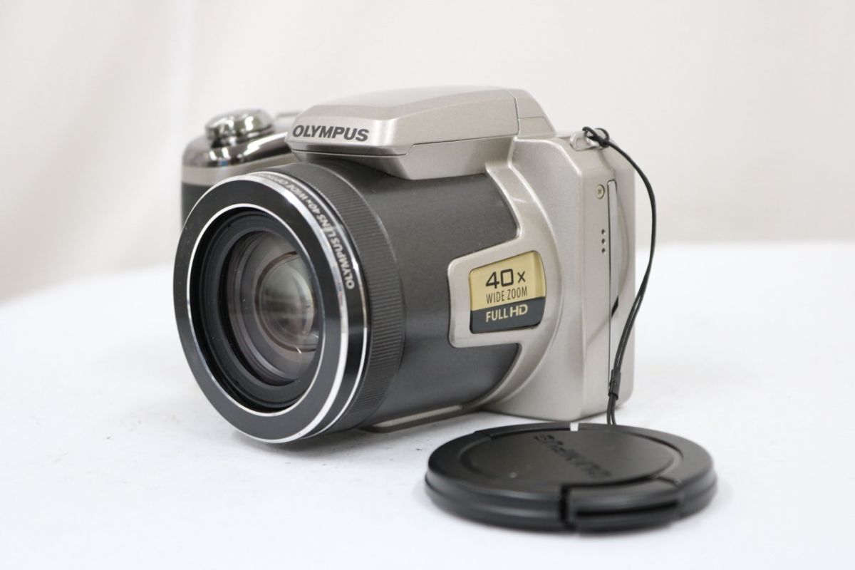 【返品保証】 【便利な単三電池で使用可】オリンパス Olympus STYLUS SP-820UZ 40x コンパクトデジタルカメラ e9839