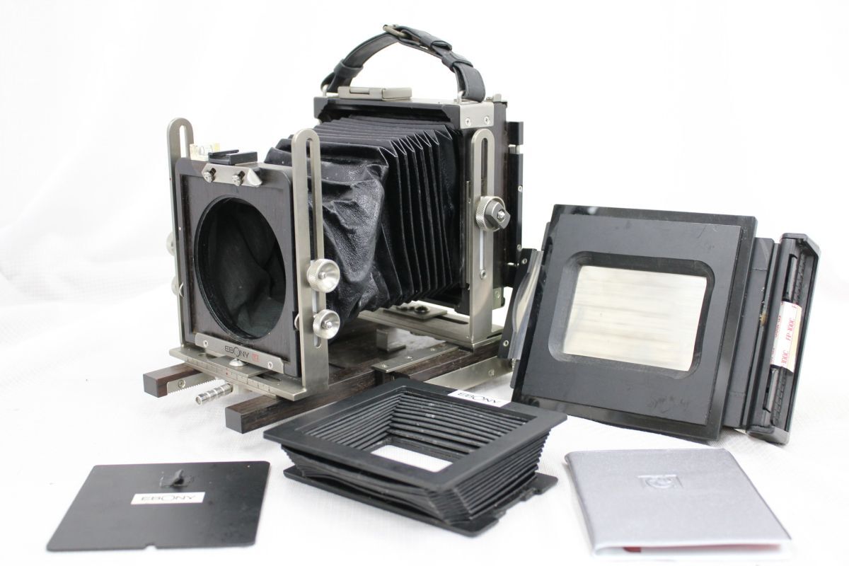 【返品保証】 【希少】 Ebony Ti 23S 大判カメラボディ e9900