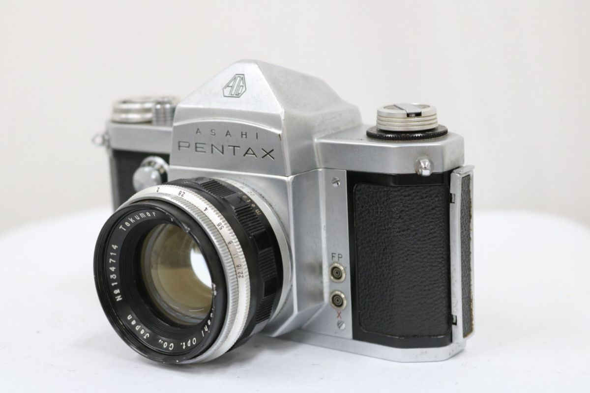 【返品保証】 ペンタックス Pentax AP 58mm F2 プリセット絞り ボディ レンズセット e10229