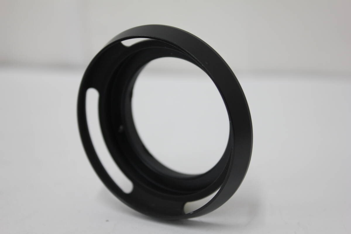 【返品保証】 ライカ Leica 12504 35mm F2 用 メタルレンズフード e6100
