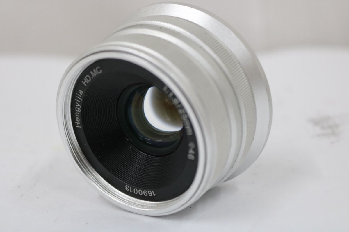 【返品保証】 Hengyijia HD MC 25mm F1.8 レンズ e11399