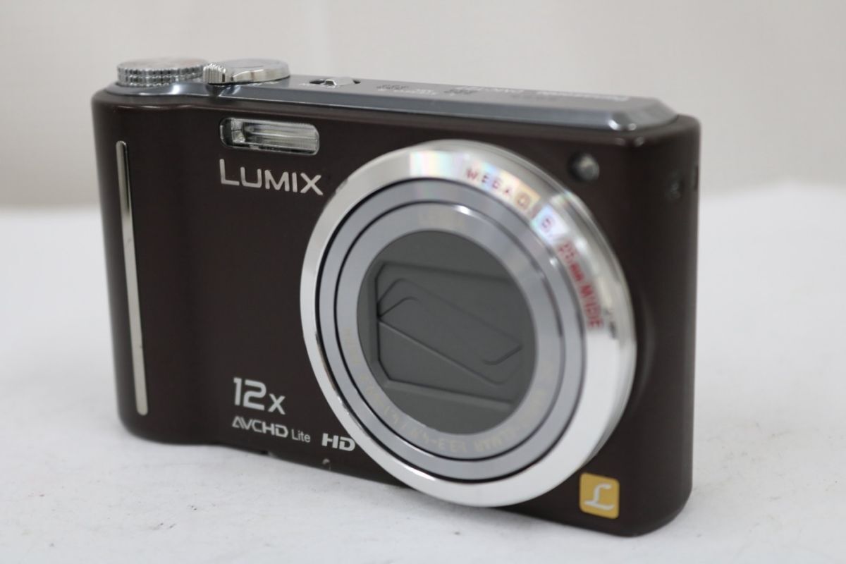 【返品保証】 パナソニック Panasonic LUMIX DMC-TZ7 ブラウン コンパクトデジタルカメラ e11385