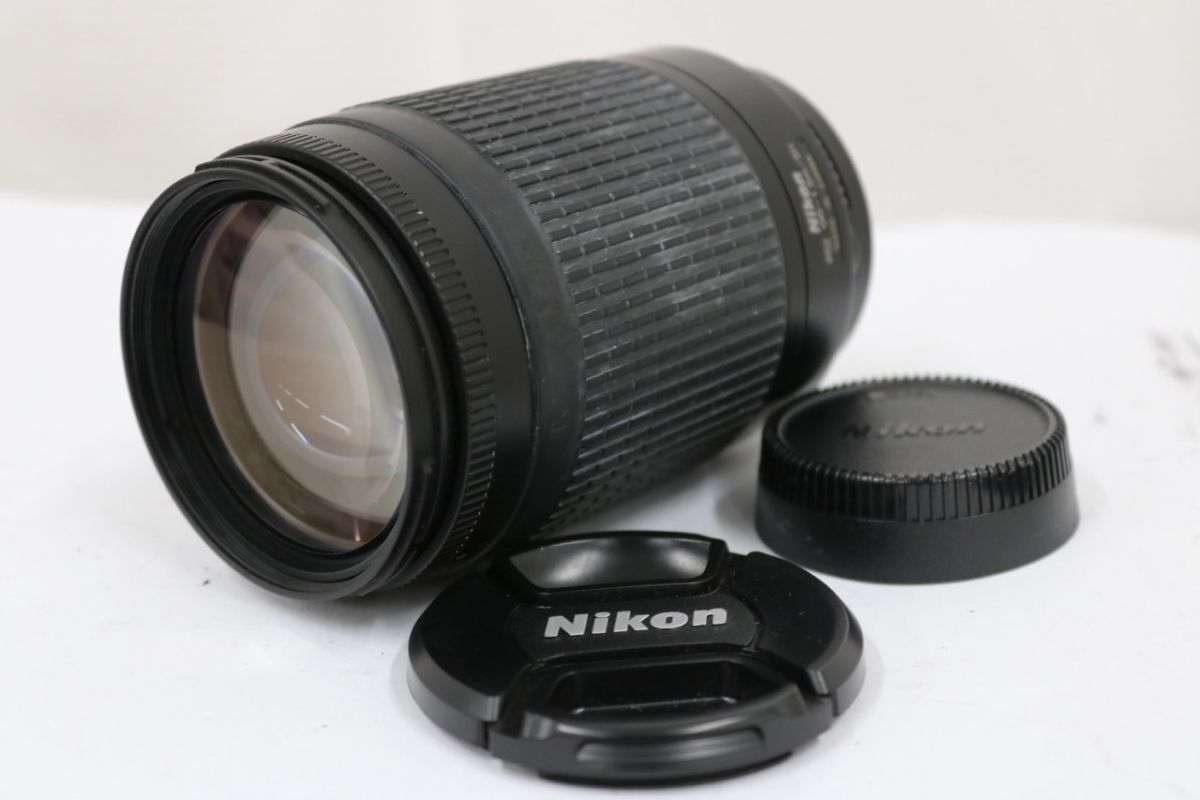 【返品保証】 ニコン Nikon AF NIKKOR 70-300mm F4-5.6 G 前後キャップ付き レンズ e11362