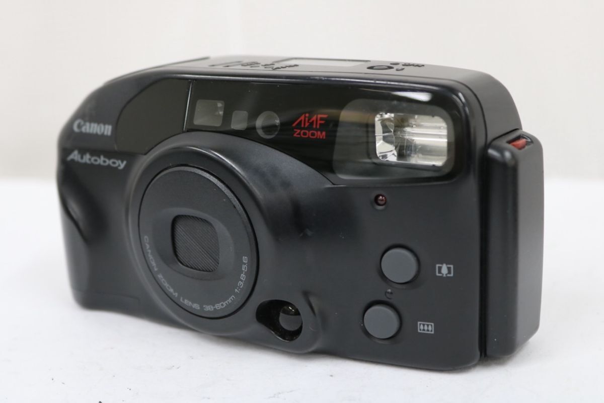 【返品保証】 キャノン Canon Autoboy Ai AF ブラック 38-60mm F3.8-5.6 コンパクトカメラ e11357