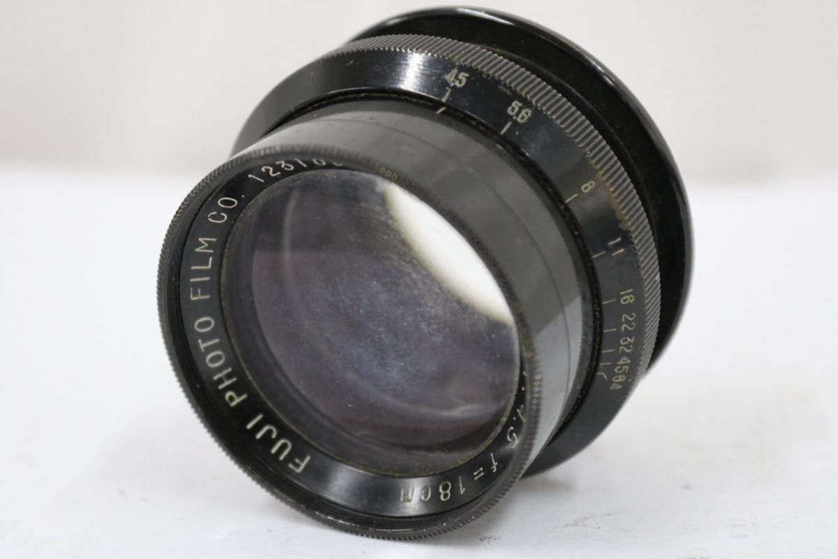 【訳あり品】 フジフィルム Fujifilm FUJINAR 18cm F4.5 レンズ e11336