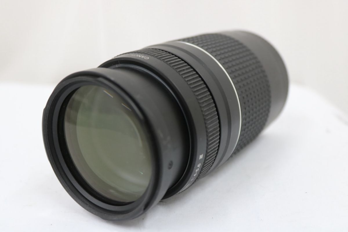 【返品保証】 キャノン Canon EF 75-300mm F4-5.6 III レンズ e11331