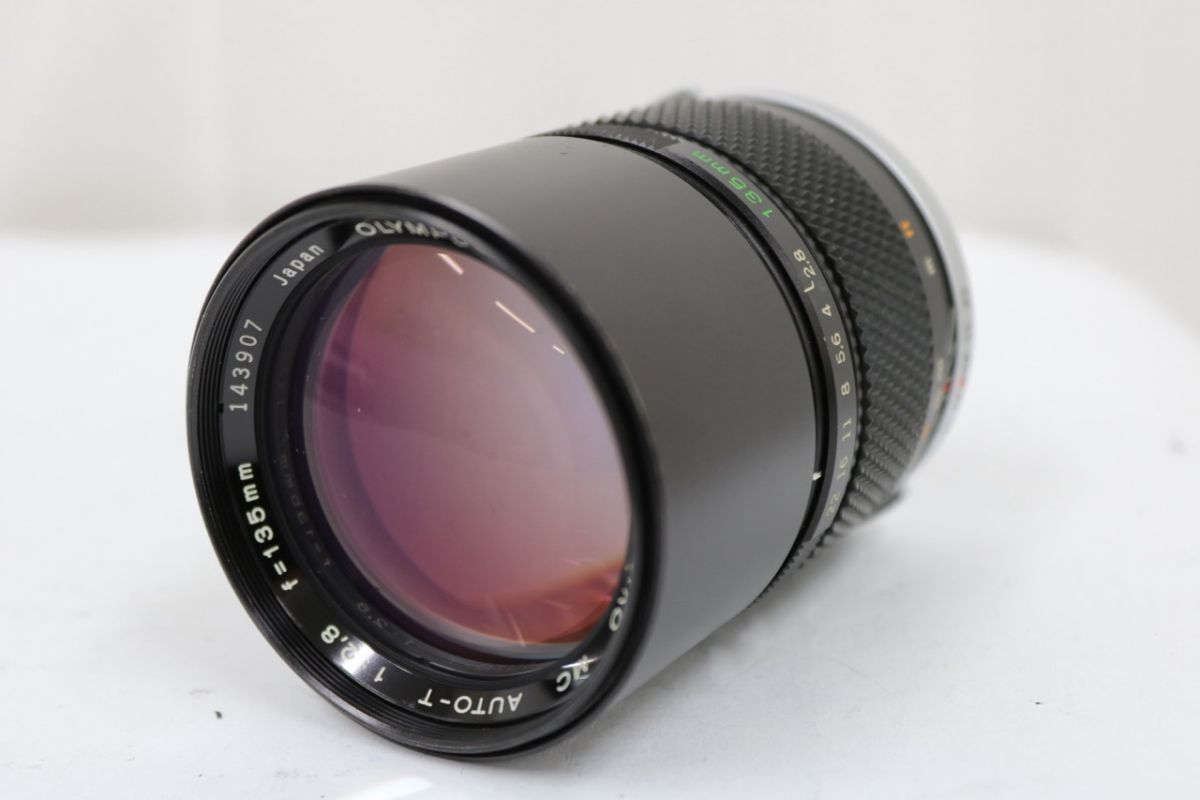 【返品保証】 オリンパス Olympus ZUIKO MC AUTO-S 135mm F2.8 レンズ e11330