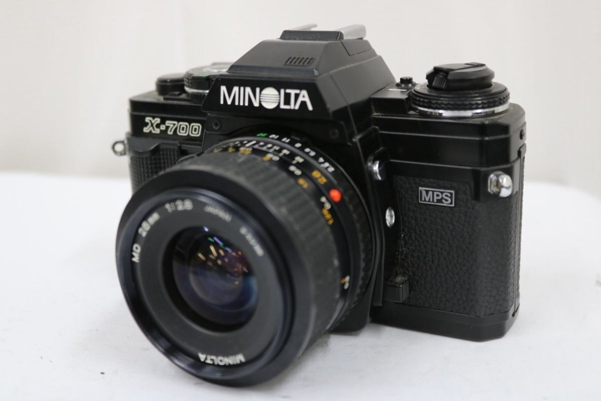 【返品保証】 ミノルタ Minolta X-700 MD 28mm F2.8 ボディレンズセット e11327