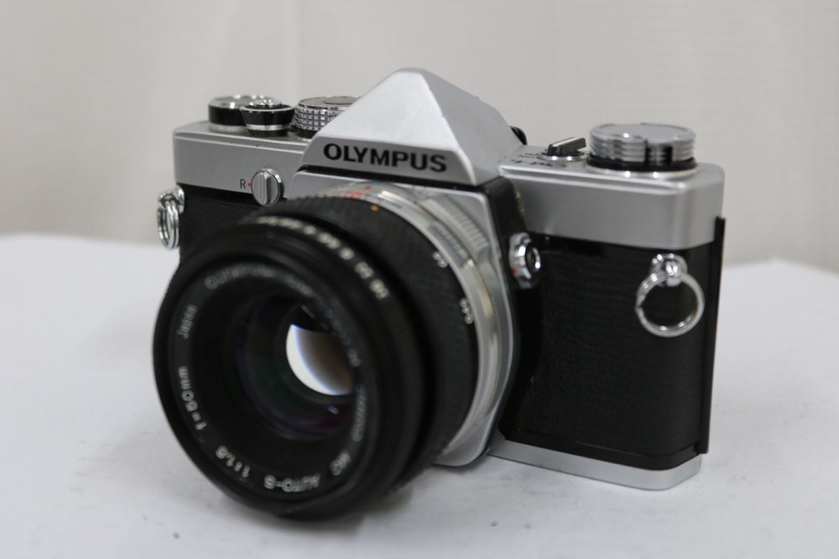 【返品保証】 オリンパス Olympus OM-1N ZUIKO MC AUTO-S 50mm F1.8 ボディレンズセット e11325