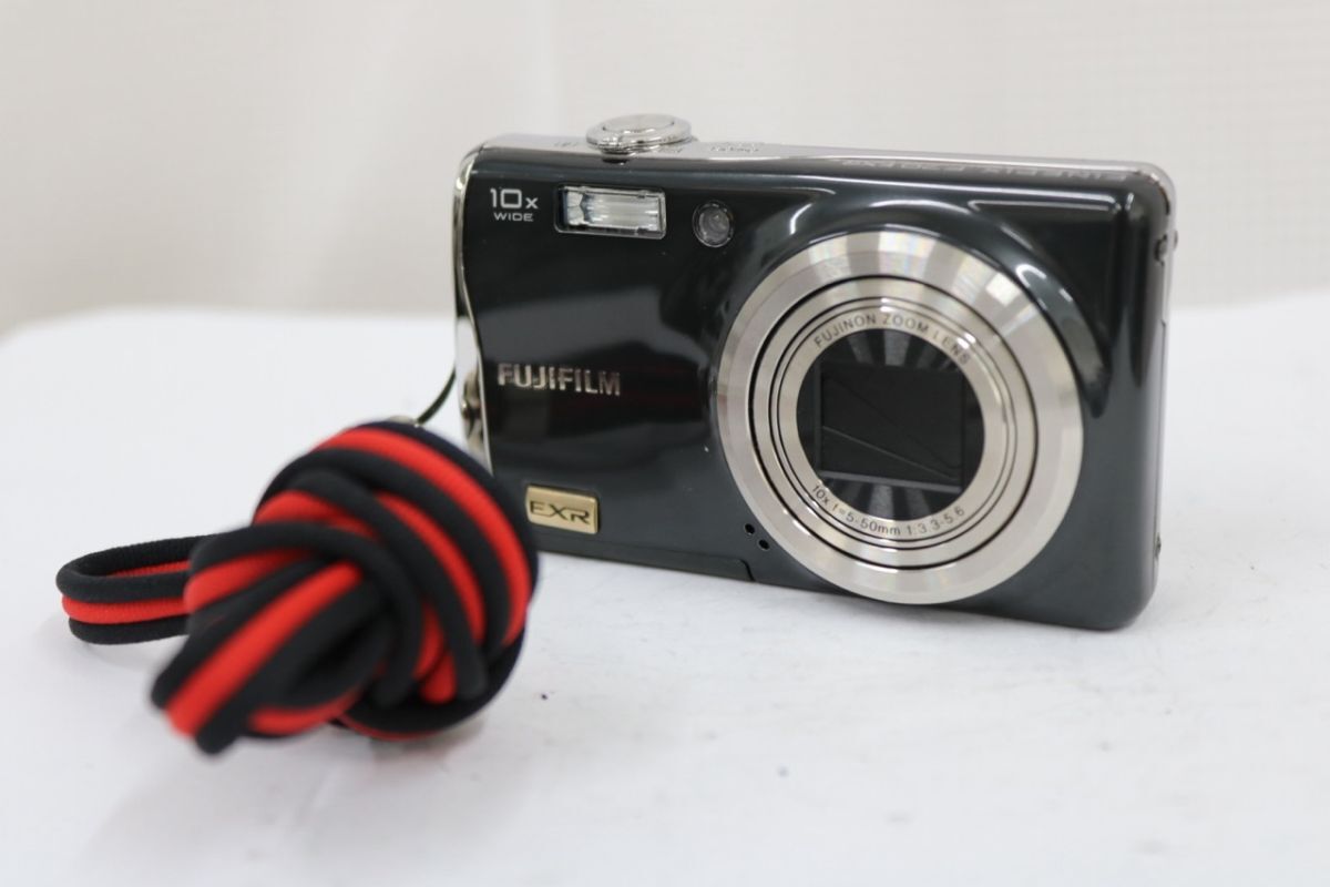 【返品保証】 フジフィルム Fujifilm FINEPIX F70 EXR ブラック 10x コンパクトデジタルカメラ e11321