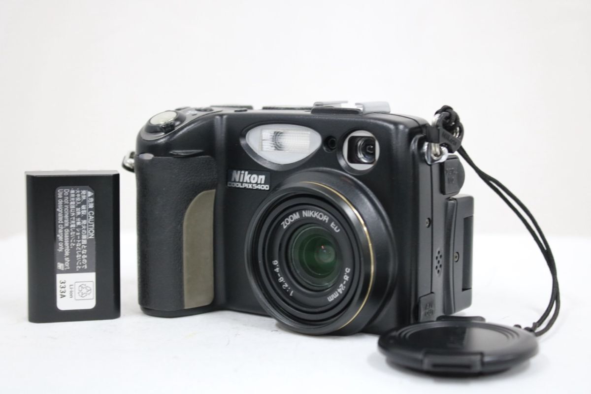 【返品保証】 ニコン Nikon COOLPIX 5400 ブラック バッテリー付き コンパクトデジタルカメラ e10382