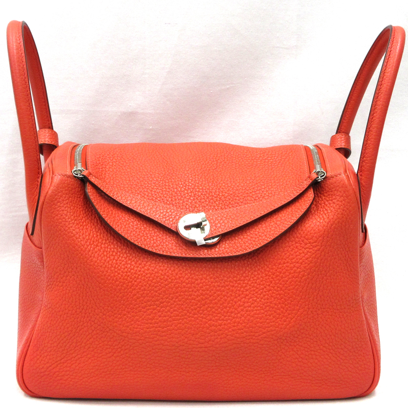 【美品】HERMES／エルメス　リンディ30　トリヨンクレマンス　カプシーヌ　T刻印　ショルダーバッグ　800020070