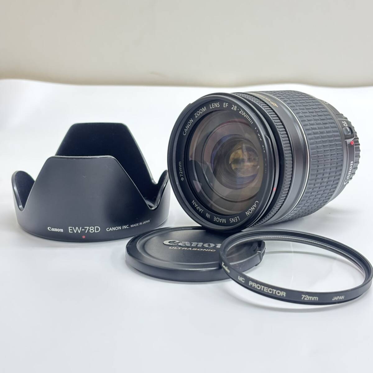 Canon キャノン LENS EF 28-200mm 3.5-5.6 USM ULTRASONIC ウルトラソニック 一眼レフ カメラレンズ 動作未確認 