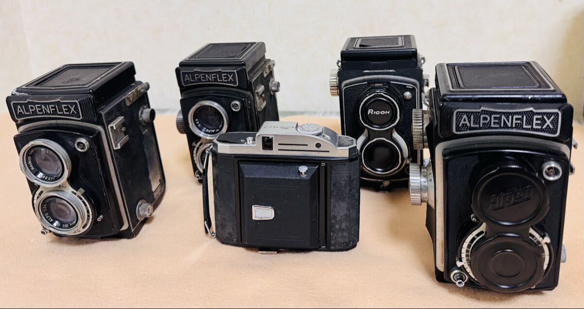 RICOHFLEX/ALPENFLEX / PEARL 二眼レフカメラ まとめて5台