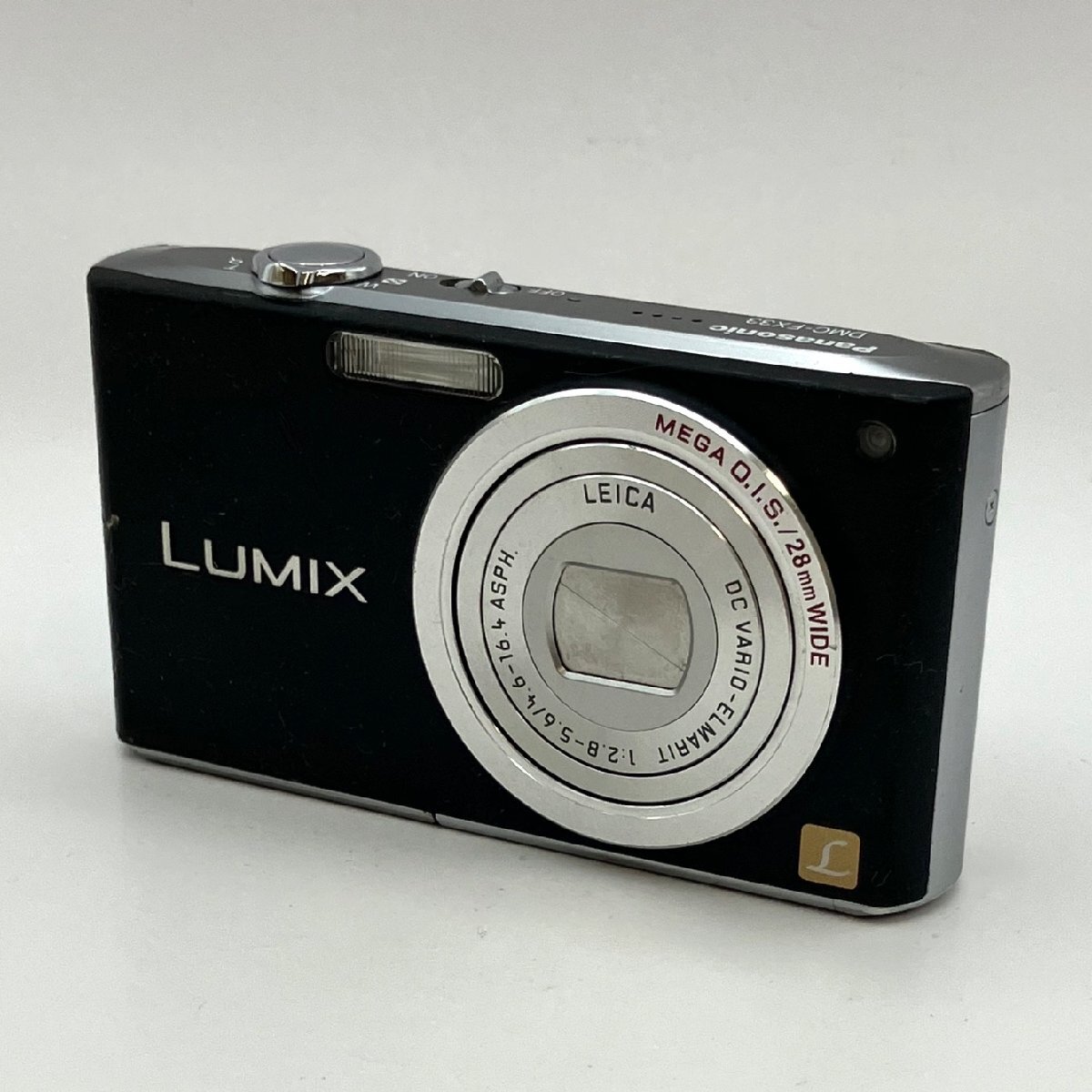 1円～/Panasonic/パナソニック/LUMIX/DMC-FX33/コンパクトデジタルカメラ/デジカメ/デジタルカメラ/ジャンク/K166