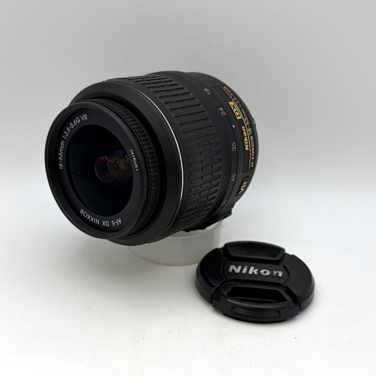 Nikon/ニコン/AF-S/DX/NIKKOR/18-55mm/F3.5-5.6G/VR/レンズ/一眼カメラ用/AF/オートフォーカス/動作確認済/ジャンク/N013