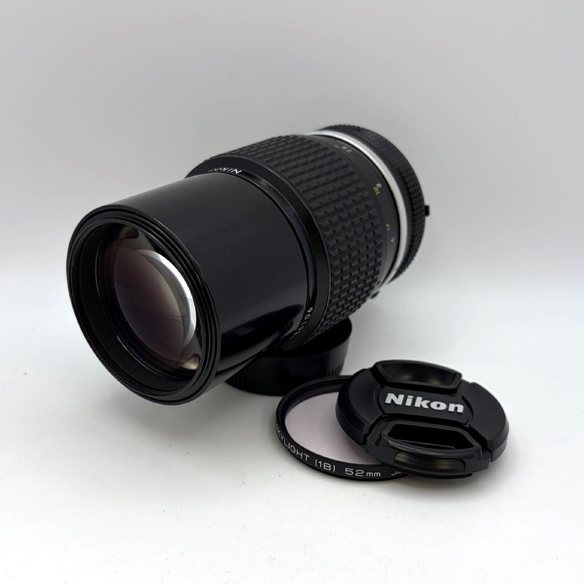 Nikon/ニコン/Ai/NIKKOR/200mm/F4/レンズ/一眼カメラ用/MF/マニュアルフォーカス/オールドレンズ/ジャンク/N011