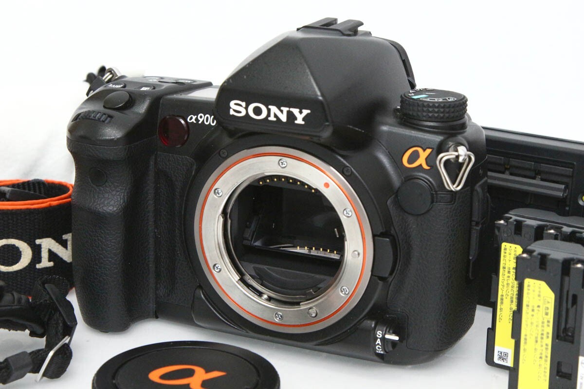 【全額返金保証】並品｜ソニー α900 DSLR-A900 ボディ（純正予備バッテリー付き・センサー清掃済み） CA01-R4872-2Q1B