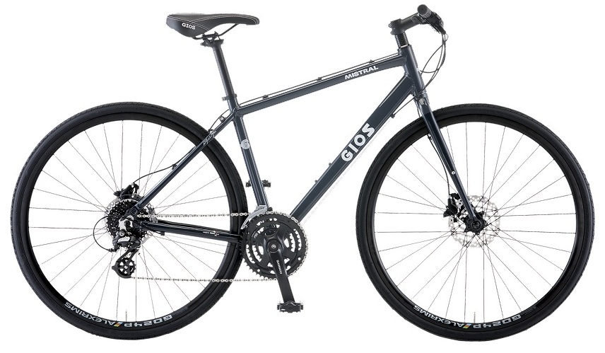 14%OFF ディスク専用スタンドサービス！ 送料込 GIOS ジオス NEW MISTRAL ニューミストラル オイルDISC 450 155-170 グレー