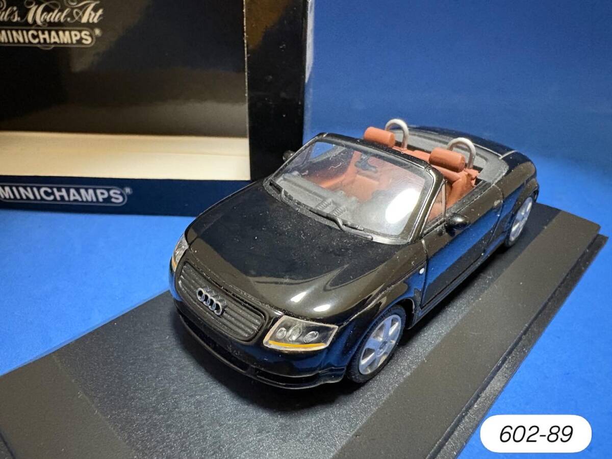 ◆◆絶版 1/43◆◆ MINICHAMPS Audi アウディ TT Roadster 1999＜602-89＞