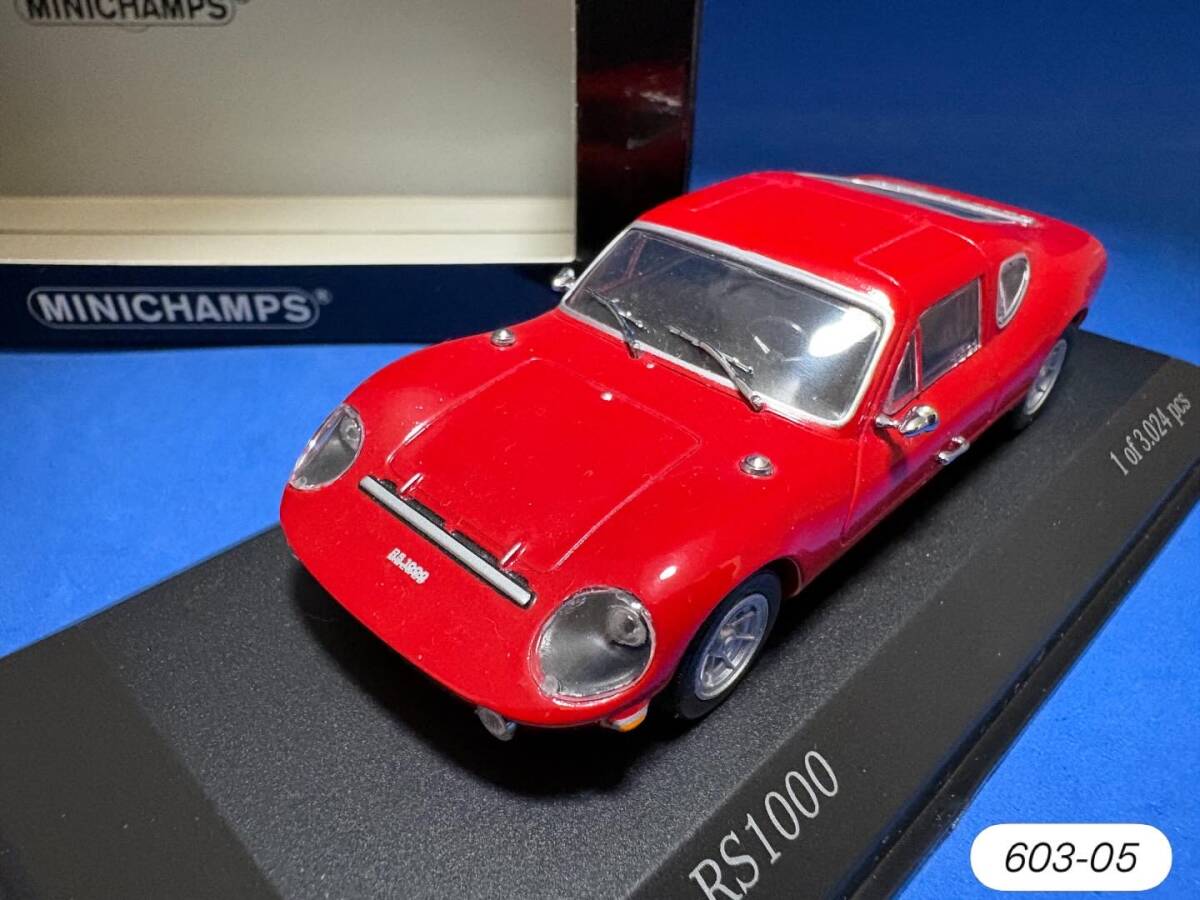 ◆◆絶版 1/43◆◆ MINICHAMPS Melkus RS1000 ＜603-05＞