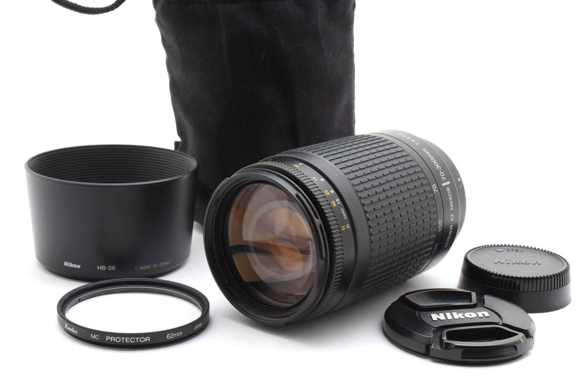 極上美品★ Nikon AF NIKKOR 70-300mm F4.5-5.6 G ニコン #560 