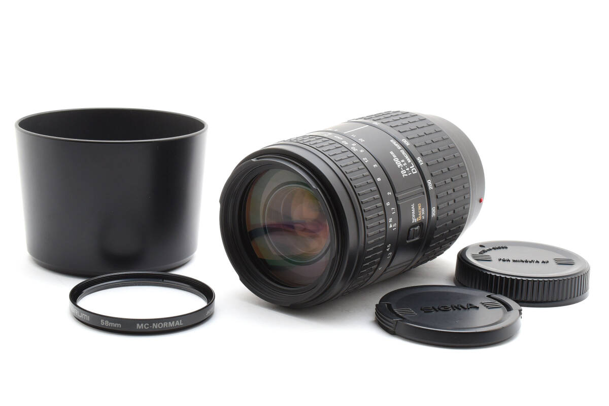 SIGMA ZOOM 70-300mm F4-5.6D DL MACRO SUPER ミノルタマウント #551 
