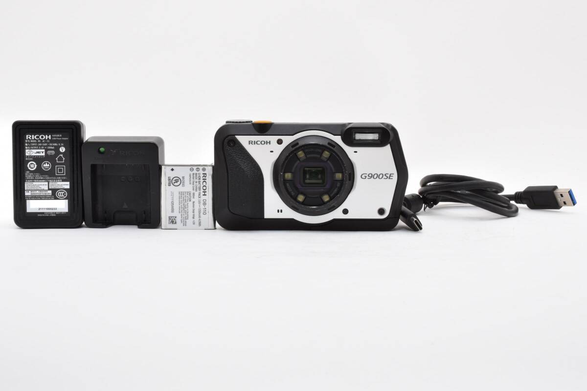 美品★ RICOH G900 SE リコー 防水デジカメ #575 
