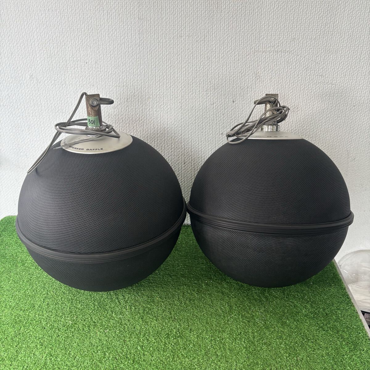 c301 VICTOR GB-1D BAFFLE グローブスピーカー 球型スピーカー ビクター 中古美品　凹み無し　音出確認済み　送:160