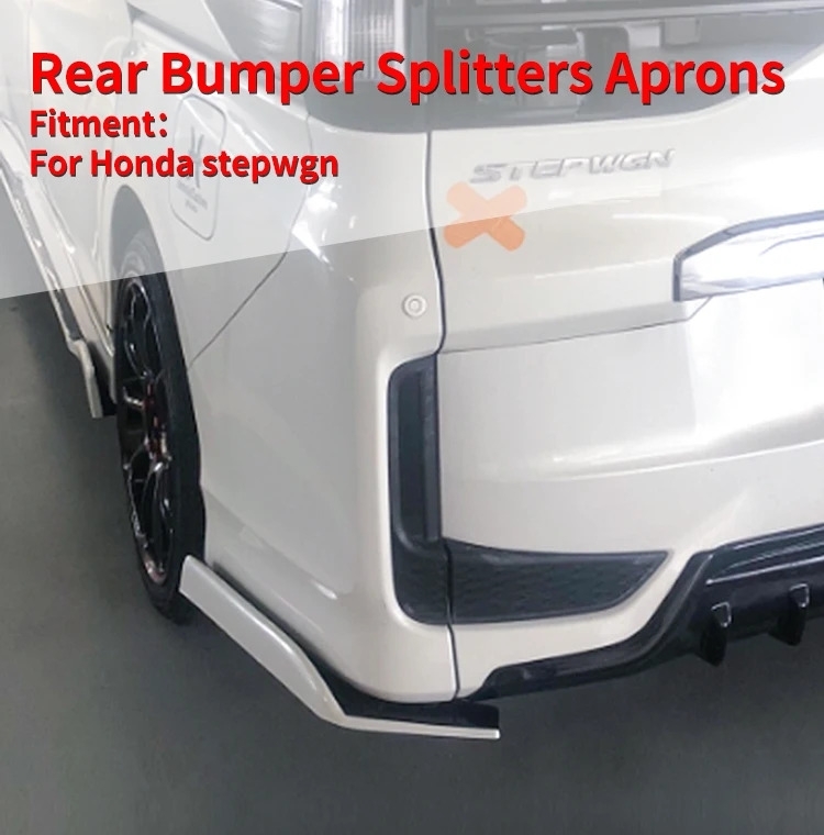 【送料無料】国内発送 ホンダ RP系 ステップワゴン＆スパーダ リアアンダーカナード リアディヒューザー スポイラー SPADA STEPWAGON
