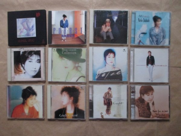 １２点セット◆【高橋 真梨子】◆ＣＤ◆ベスト盤！２枚あり◆名曲多数収録◆超お得です！