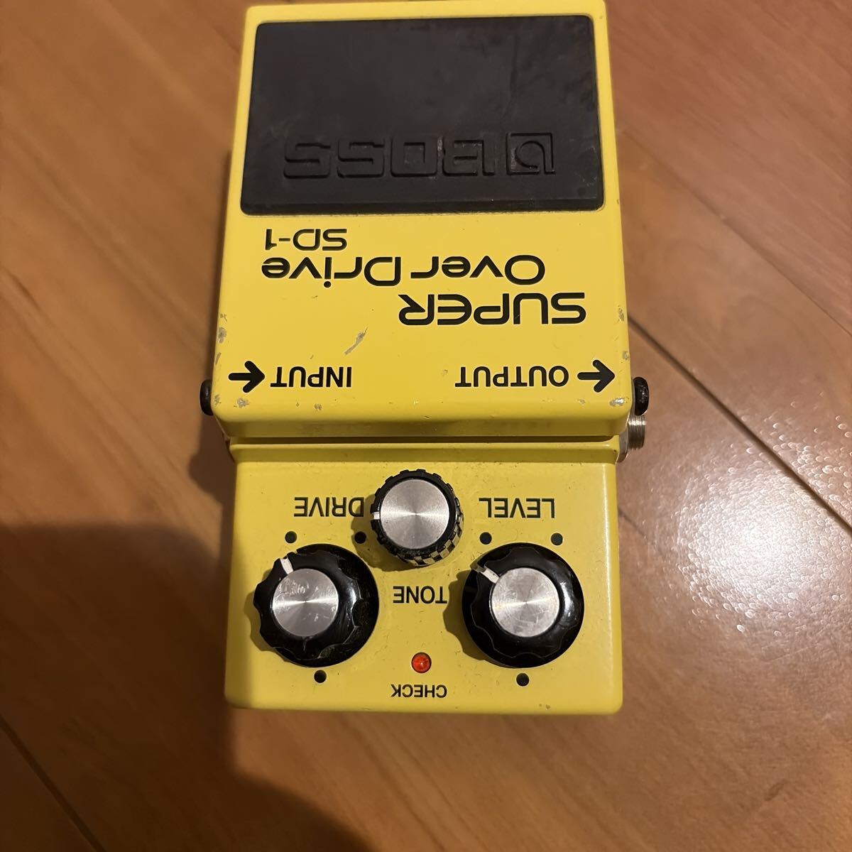 BOSS SD-1 SUPER OverDrive オーバードライブ ギターエフェクター コンパクトペダル 楽器 機材★現状品