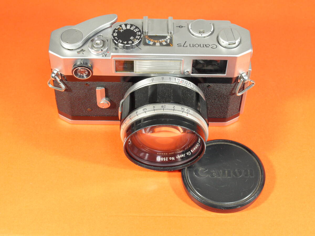Canon 7s キヤノン レンジファインダー カメラ 50mm f1.2 レンズセット 