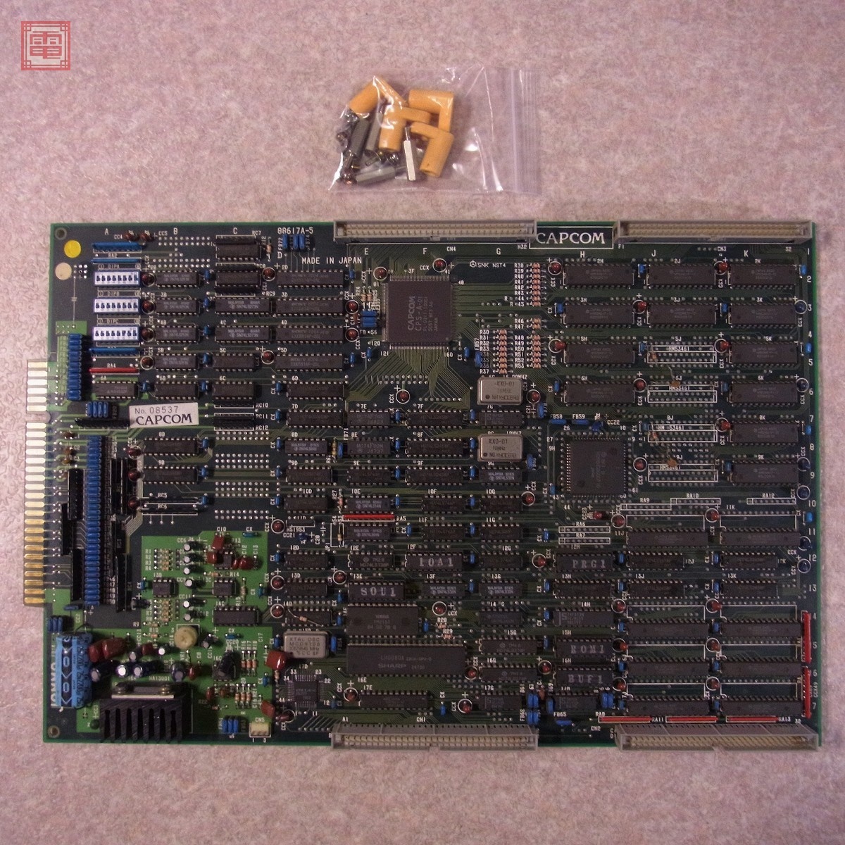 カプコン/CAPCOM CPS マザーボード CPS1 88617A-5 動作確認済【20