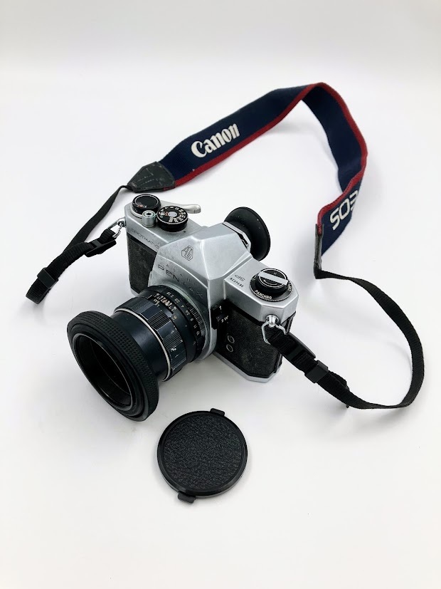 ASAHI PENTAX ペンタックス フィルムカメラ SPORTMATIC SP Super-Takumar 1:1.8 55mm 動作未確認