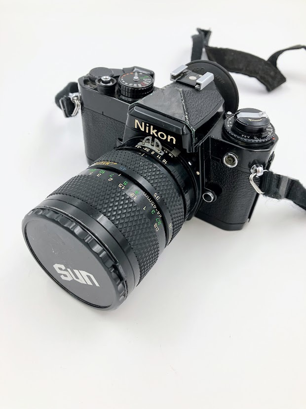 NIKON FE ニコン 一眼レフ フィルム カメラ SUN ZOOM 24-45mm 1:3.5-4.5