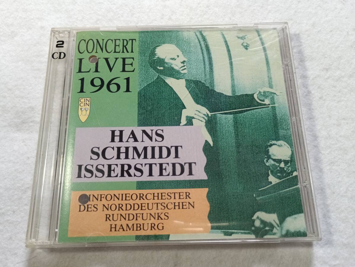 【輸入盤中古CD CONCERT LIVE 1961 BACH BRANDEBURG CONCERTO NO.2/ BEETHOVEN SYMPHONY ハンス・シュミット=イッセルシュテット】