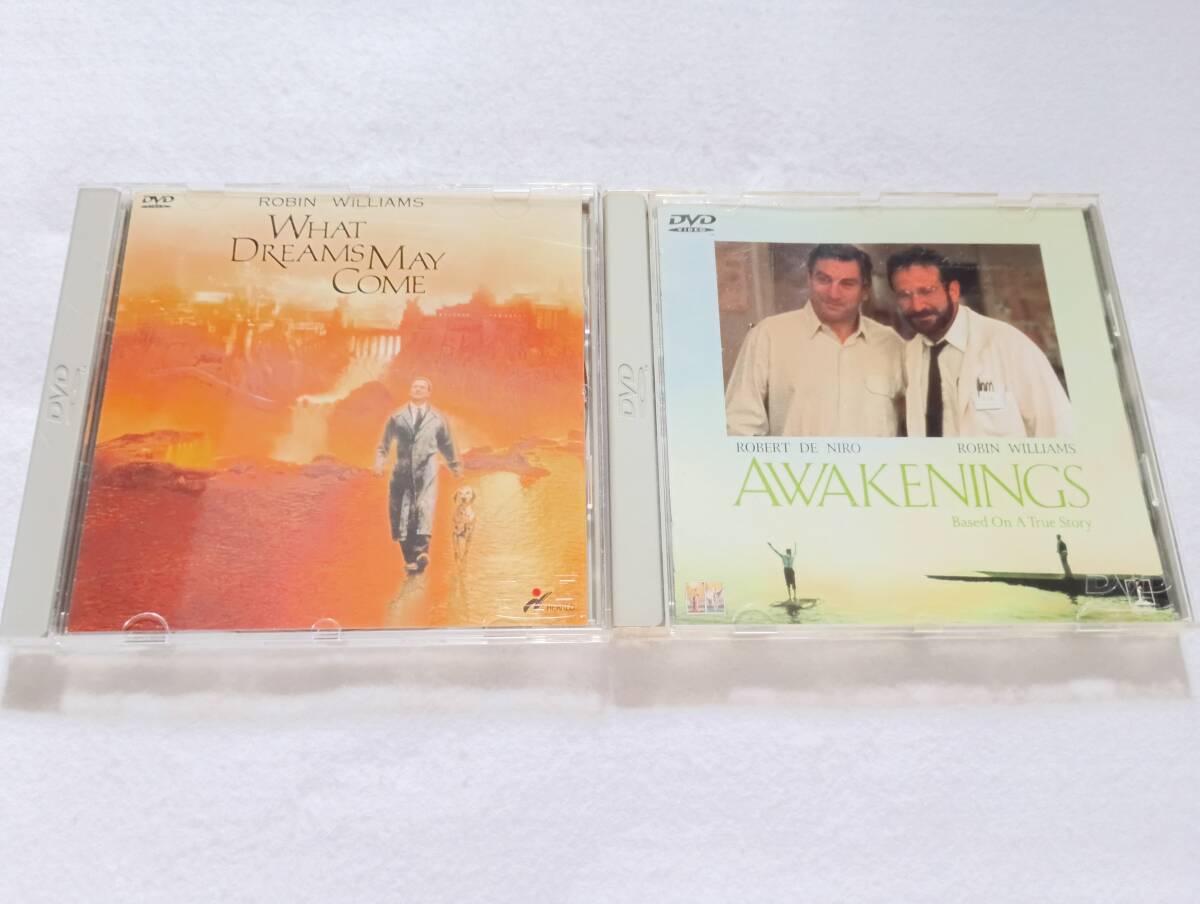 【中古DVD 奇蹟の輝き/レナードの朝 ロバート・デ・ニーロ ロビン・ウィリアムズ 2巻セット】