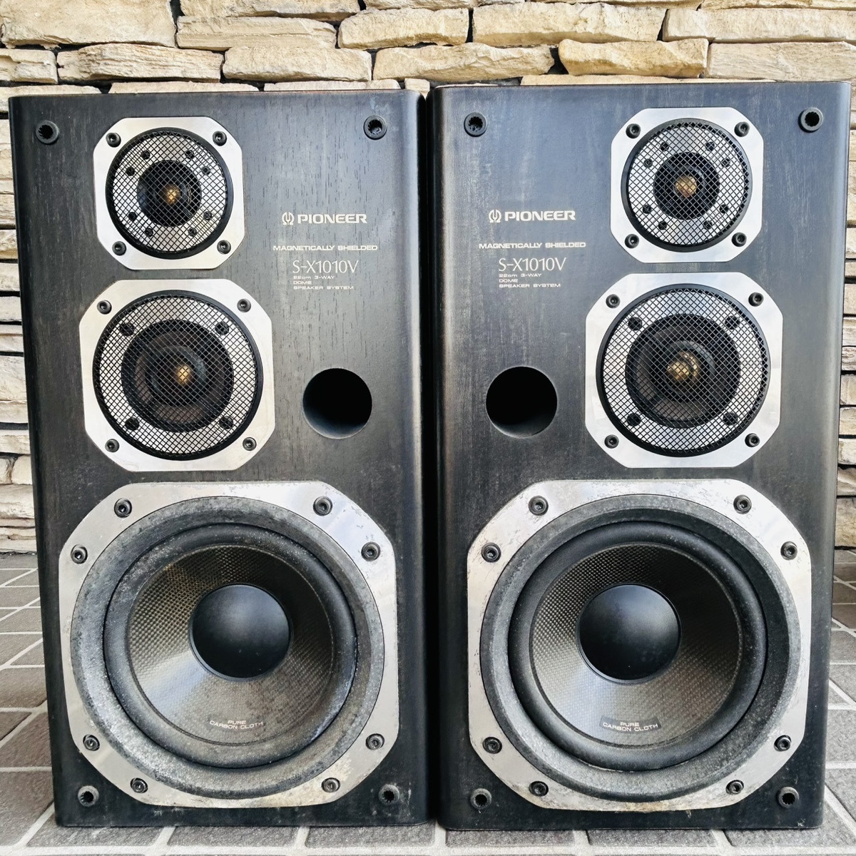 札幌発 PIONEER スピーカー ペア S-X1010V パイオニア 26D 北HG2