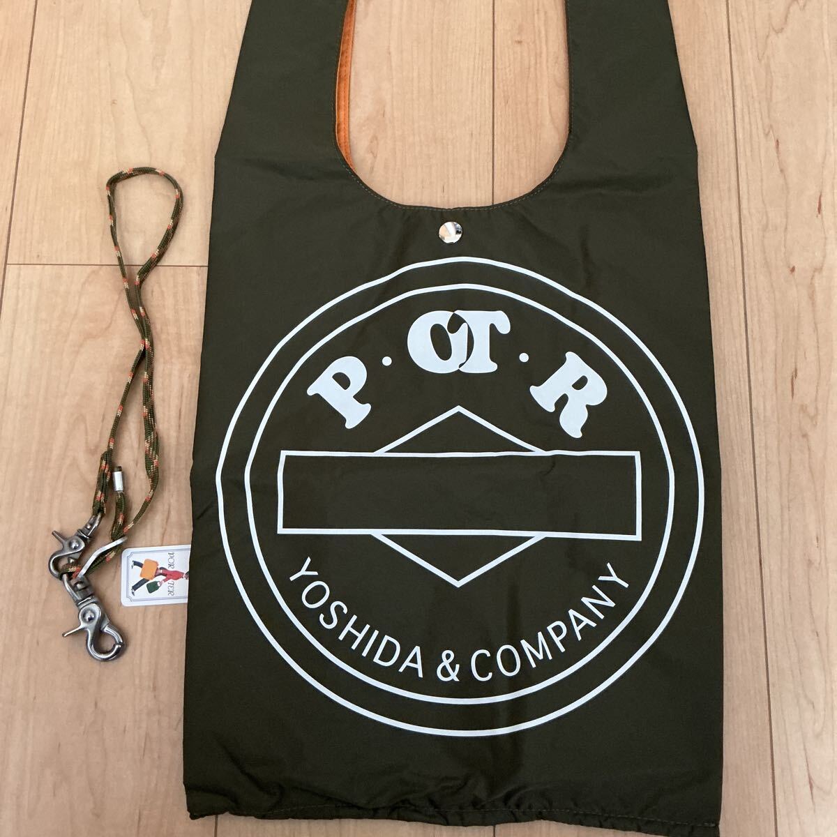新品同様　PORTER GROCERY BAGGROCERY BAG POTR Ver.(GMS) ウォットチェーン付き　エコバッグ ショッピングバッグ トートバッグ　ポーター