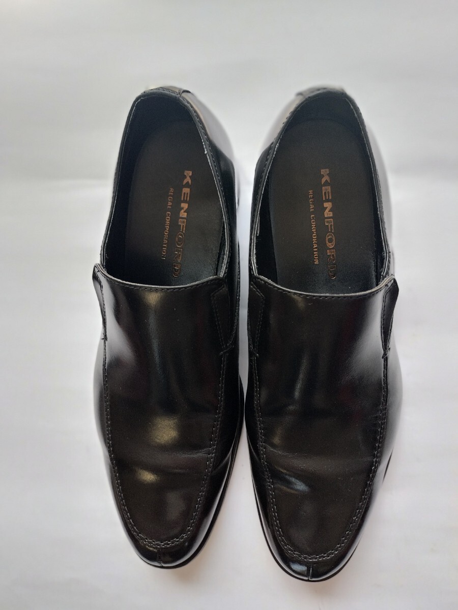 【未使用】KENFORD REGAL CORPORATION スリッポン ビジネスシューズ 黒　25.5cm