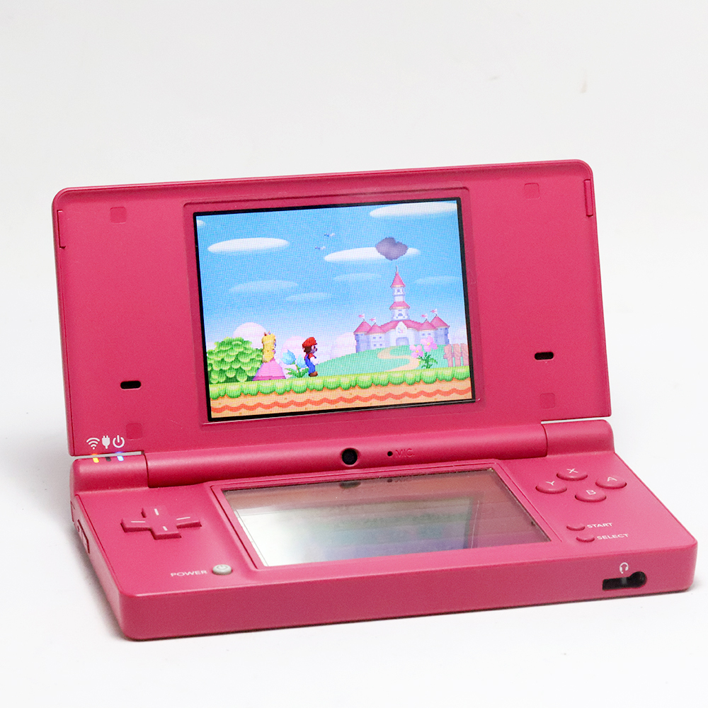 Nintendo 任天堂 携帯型ゲーム機 ニンテンドーDSi ピンク スーパーマリオブラザーズソフト付き 動作確認済