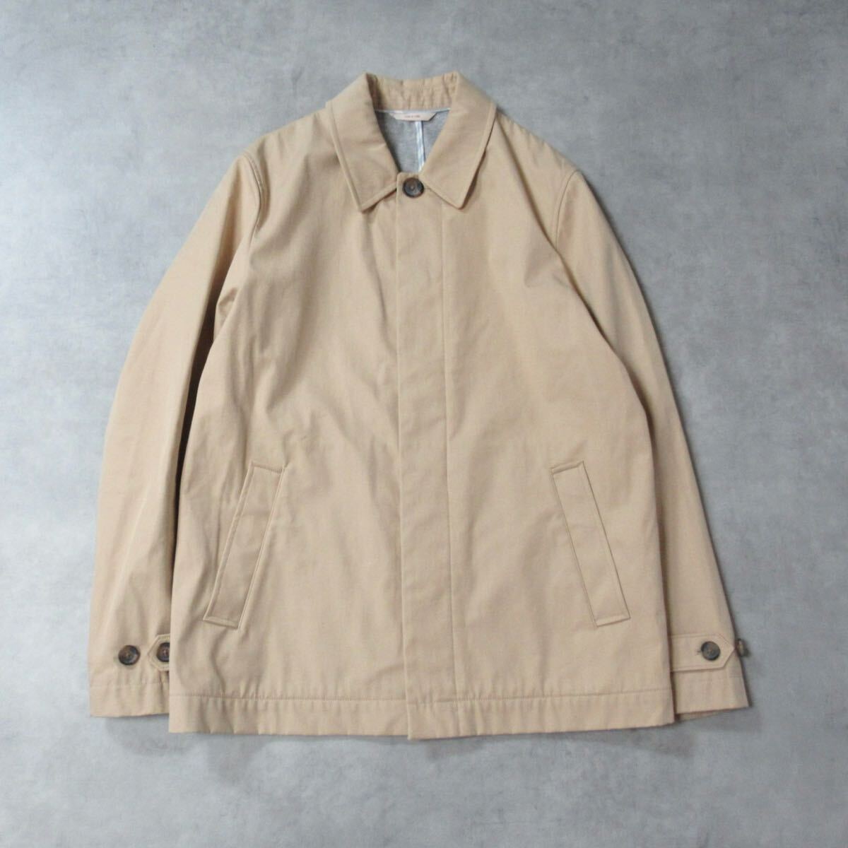 BROOKS BROTHERS / ブルックスブラザーズ コットン カバーオール ハンティング ジャケット ベージュ アウター羽織り コート メンズ Lサイズ