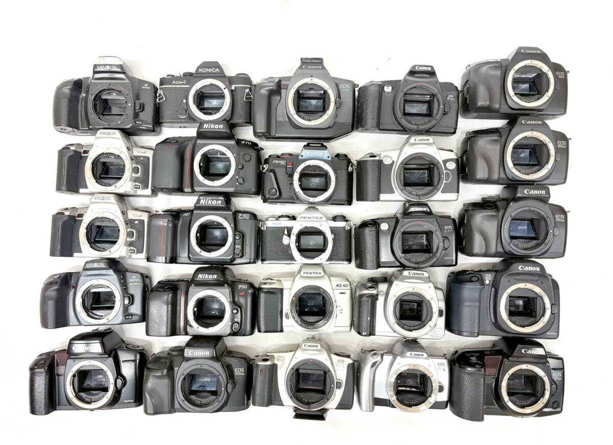 ★108*　一眼レフカメラ　デジタルカメラ　おまとめ25点　Canon　PENTAX　Nikon　MINOLTA　