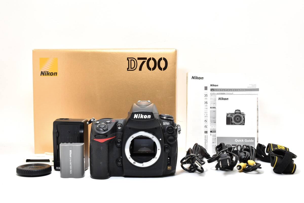 【美品】 Nikon ニコン D700 ボディ フィルムカメラ 一眼レフ【元箱付き】 【動作確認済み】 #2831418