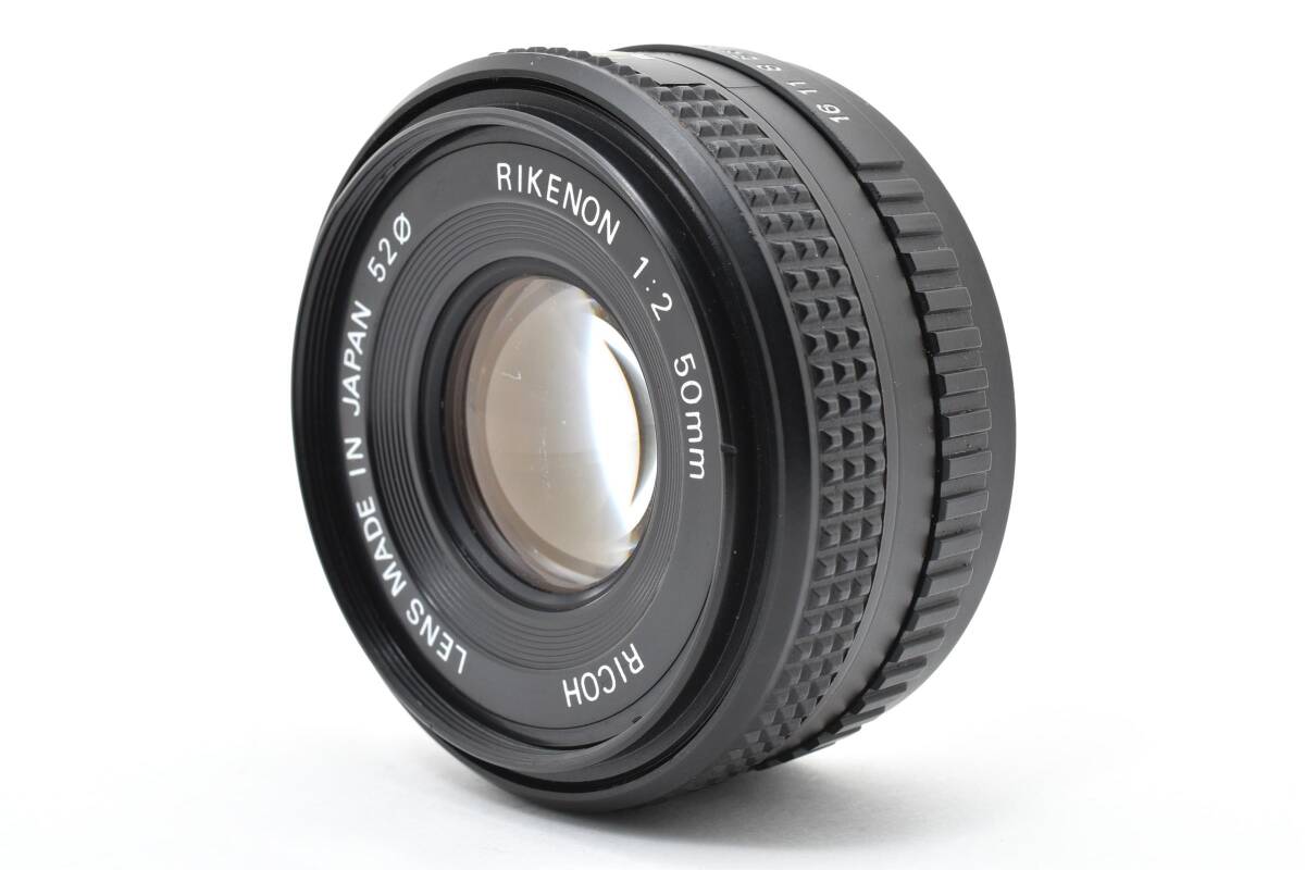 【並品】RICOH リコー RIKENON 50mm F2【動作確認済み】 #2851316