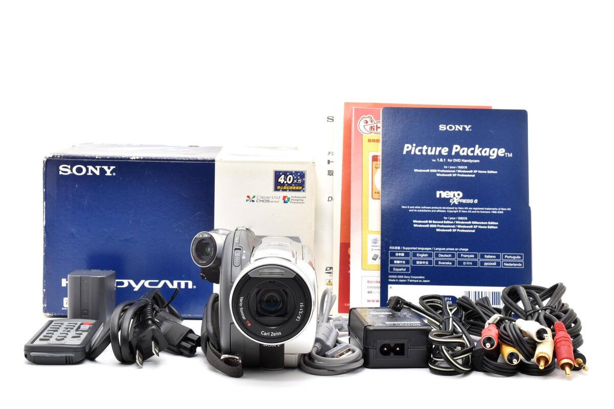 【並品】 SONY ソニー DCR-DVD505 デジタルビデオカメラ【元箱付き】 【動作確認済み】 #2852969