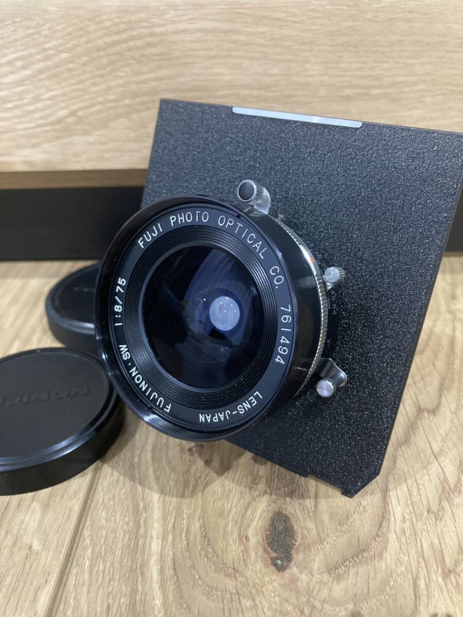 １円〜 Fujifilm FUJINON SW 75mm F/8 カメラ レンズ 富士フィルム