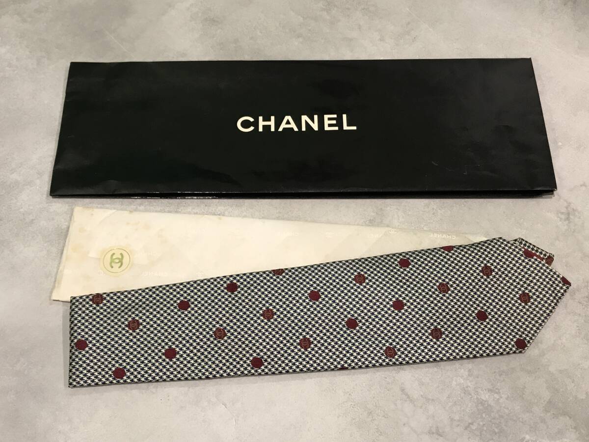 CHANEL シャネル ネクタイ イタリア製 高級ブランド