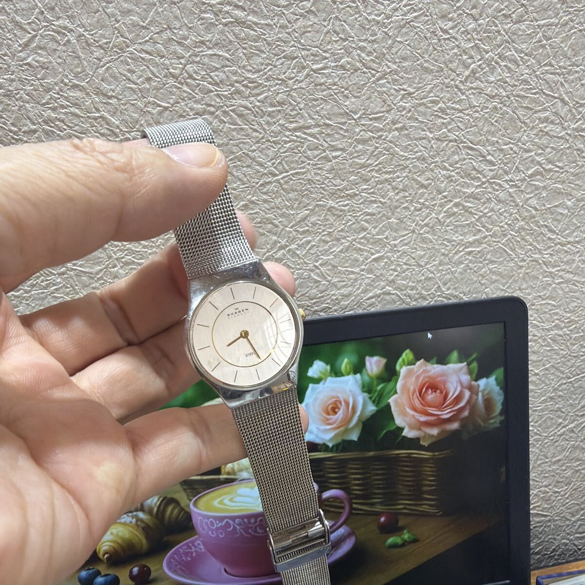 SKAGEN 腕時計 稼働品